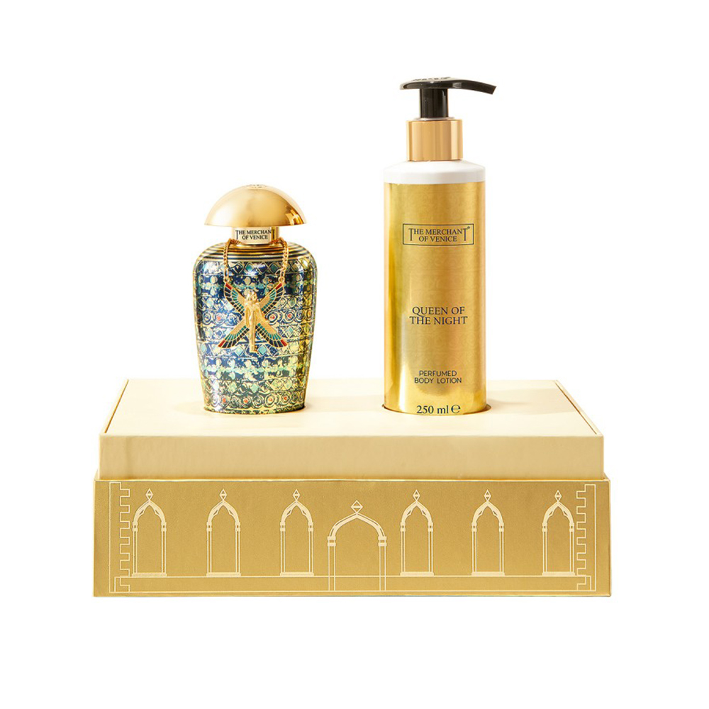 Picture of The Merchant Of Venice Queen Of Night EDP 100ml + Body Lotion 250ml
